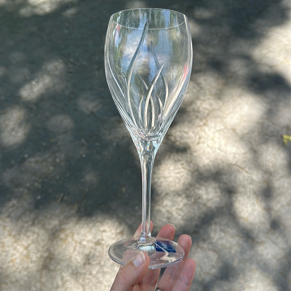 Brand new set of 4 Mikasa goblets.